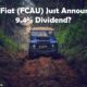Did Fiat (FCAU) just announce a 9% dividend payout?